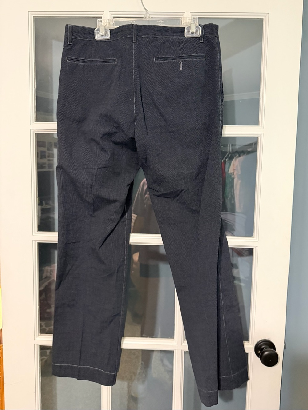 Banana Republic Men's Dress Pants in Navy